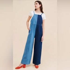 Rita Row Neo Colorblock Jumpsuit from Anthropologie